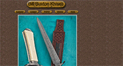 Desktop Screenshot of billbuxtonknives.com